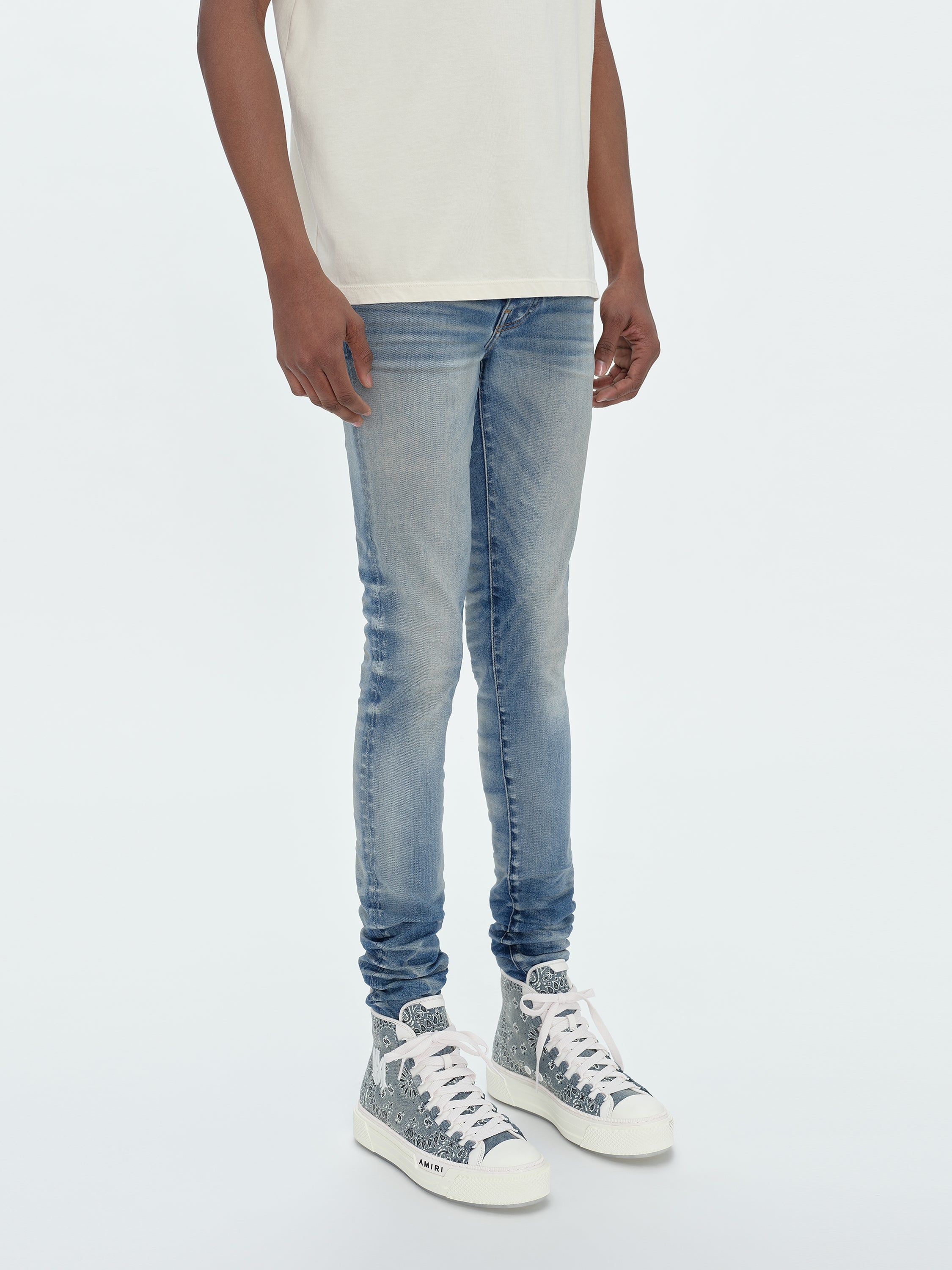 STACK JEAN - HONEYCOMB INDIGO sold by AMIRI product image thumbnail 4