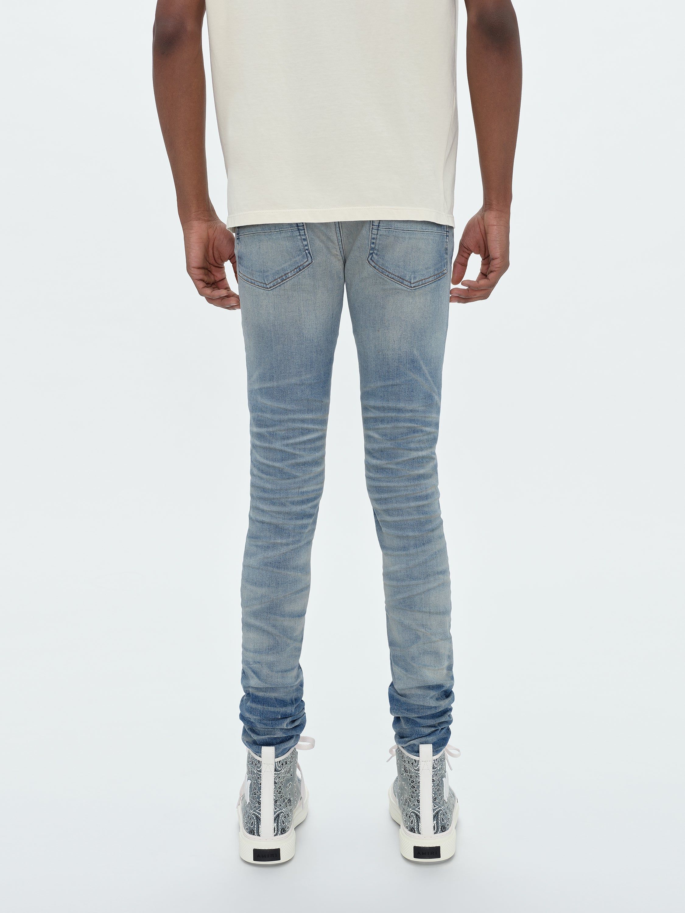 STACK JEAN - HONEYCOMB INDIGO sold by AMIRI product image thumbnail 5