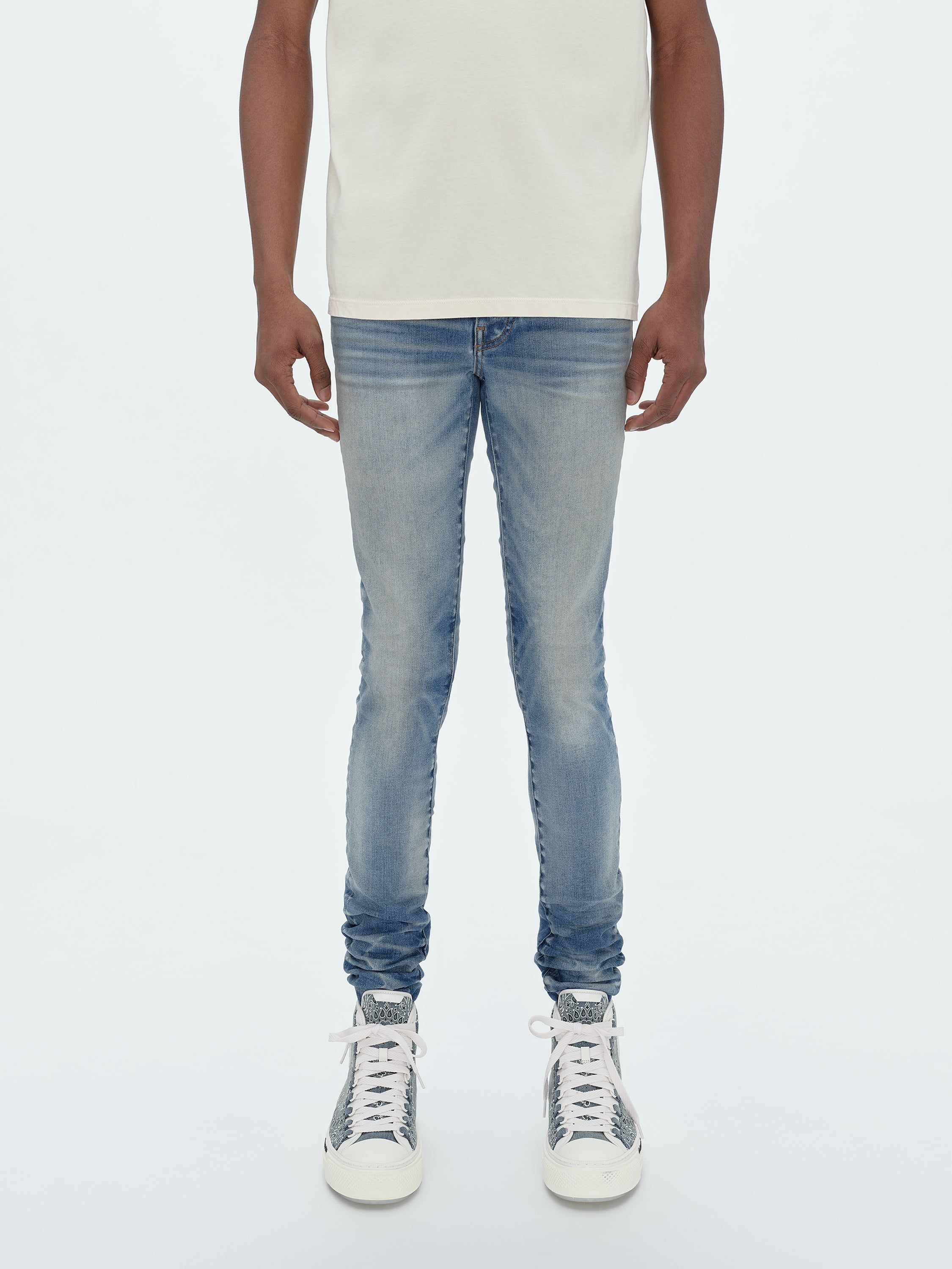 STACK JEAN - HONEYCOMB INDIGO sold by AMIRI product image thumbnail 3