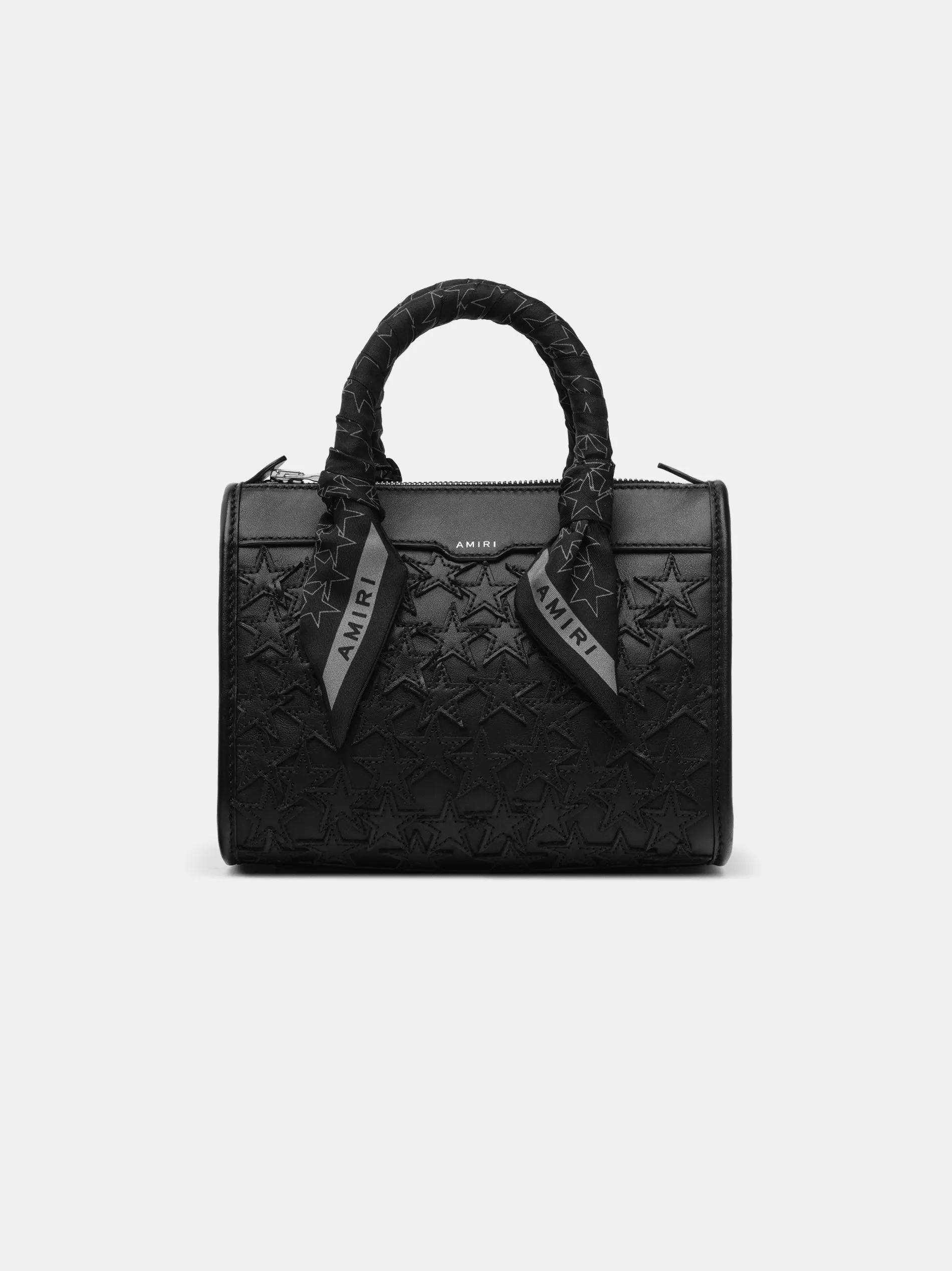 WOMEN - STARS MICRO TRIANGLE BAG - Black sold by AMIRI