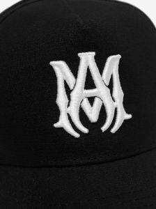 M.A. TRUCKER HAT - Black / White sold by AMIRI