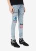 PAJAMA ART PATCH JEAN - LIGHT VINTAGE sold by AMIRI