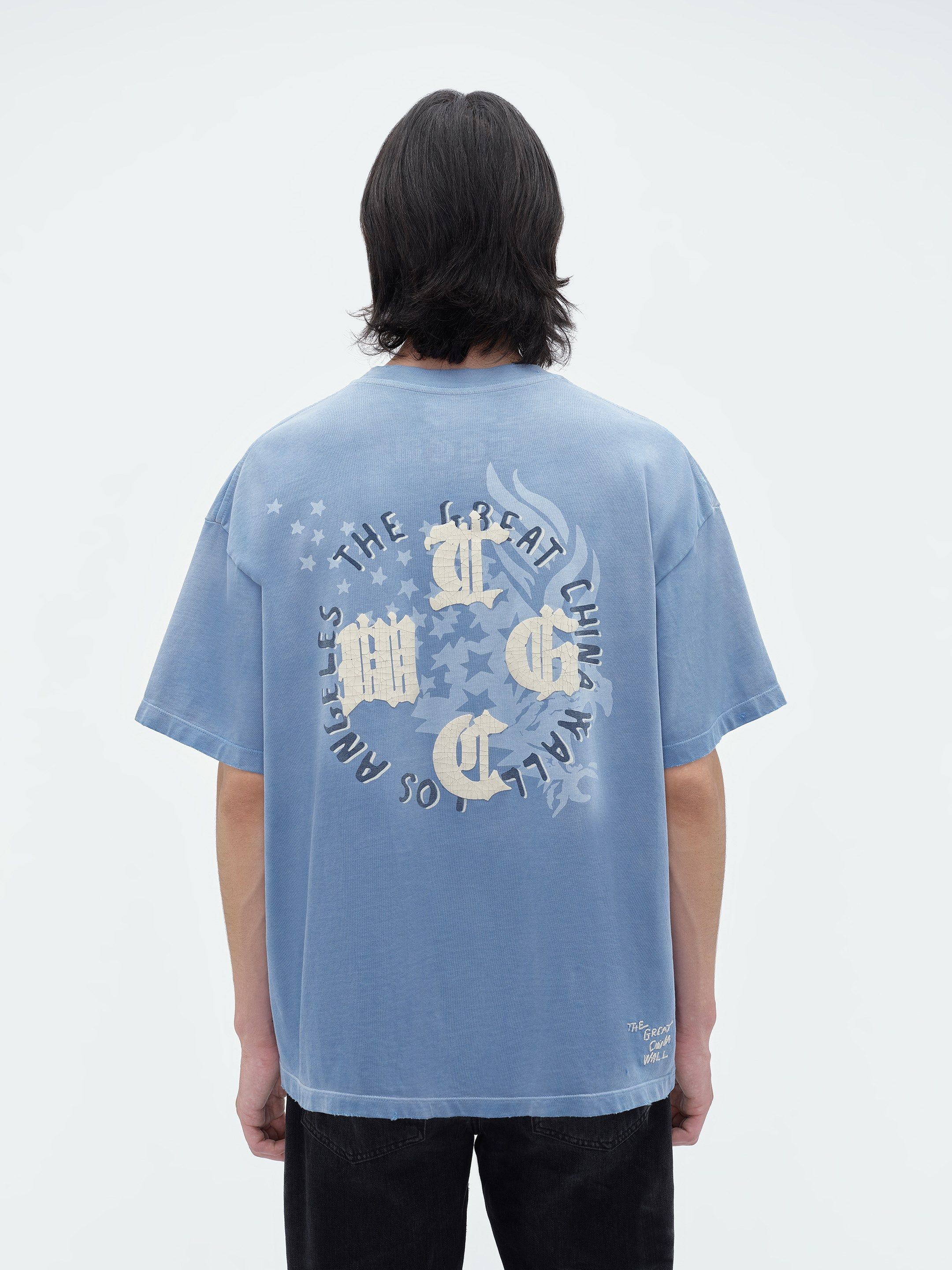 TGCW EAGLE TEE - VINTAGE BLUE sold by AMIRI product image thumbnail 5