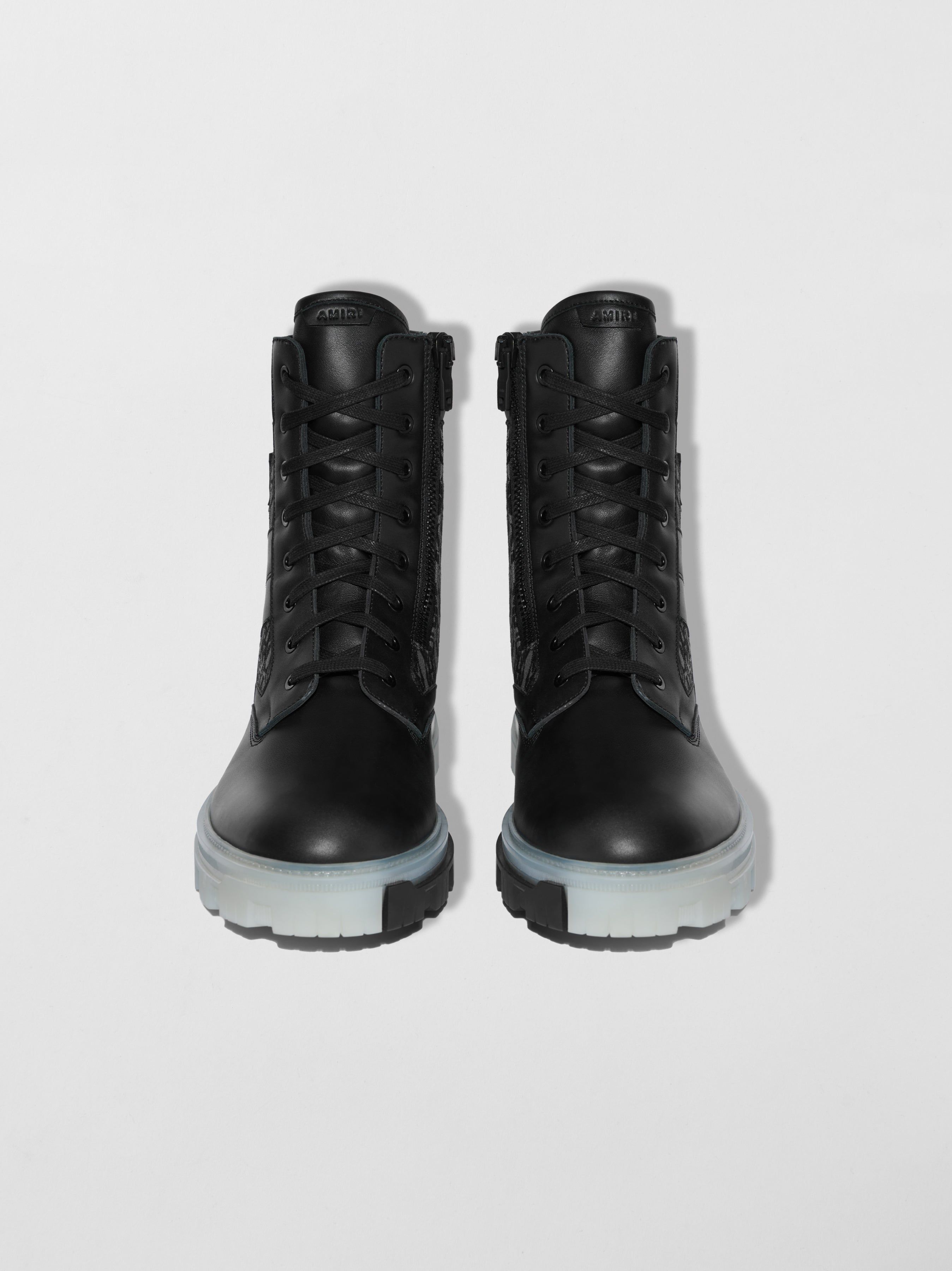JAQUARD MILITARY COMBAT BOOT - BLACK sold by AMIRI product image thumbnail 3