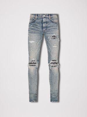 MX1 BANDANA JEAN - CLAY INDIGO sold by AMIRI