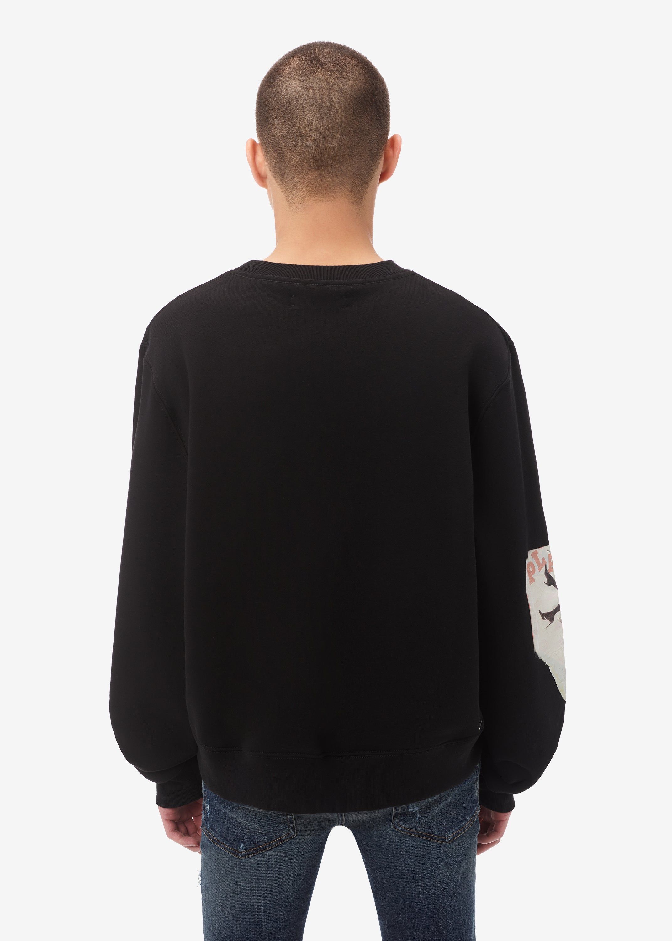 PLAYBOY MAGAZINE CREWNECK - BLACK sold by AMIRI product image thumbnail 4