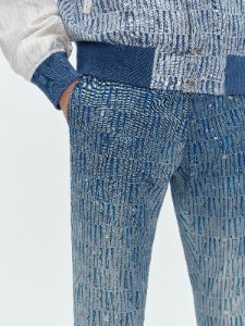 AMIRI GRADIENT KICK FLARE PANT - BLUE sold by AMIRI