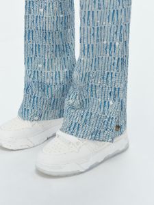 AMIRI GRADIENT KICK FLARE PANT - BLUE sold by AMIRI