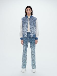 AMIRI GRADIENT KICK FLARE PANT - BLUE sold by AMIRI