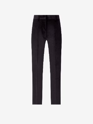 WOMEN - VELVET PANTS - BLACK sold by AMIRI