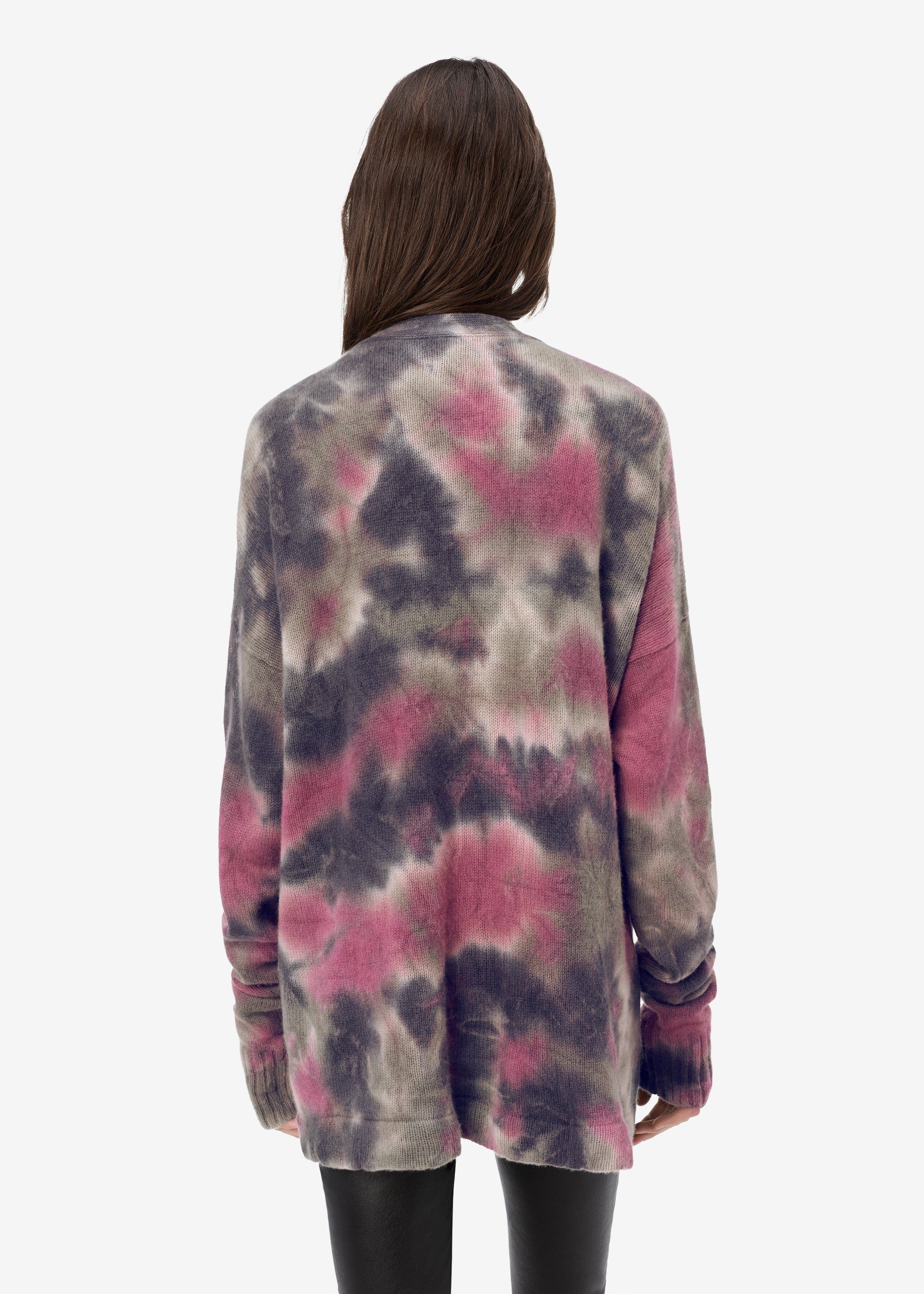 TIE DYE ECO CASHMERE CARDIGAN - MULTI sold by AMIRI product image thumbnail 4