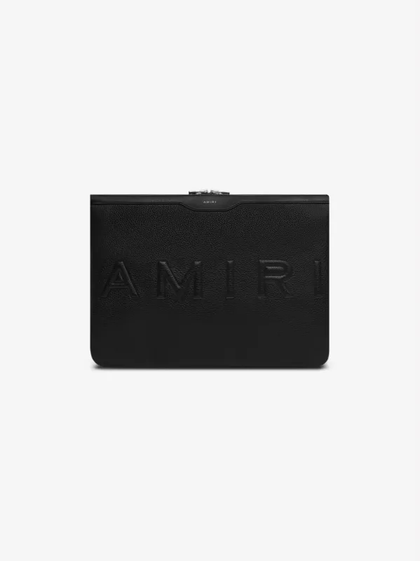 AMIRI EMBOSSED POUCH - BLACK sold by AMIRI