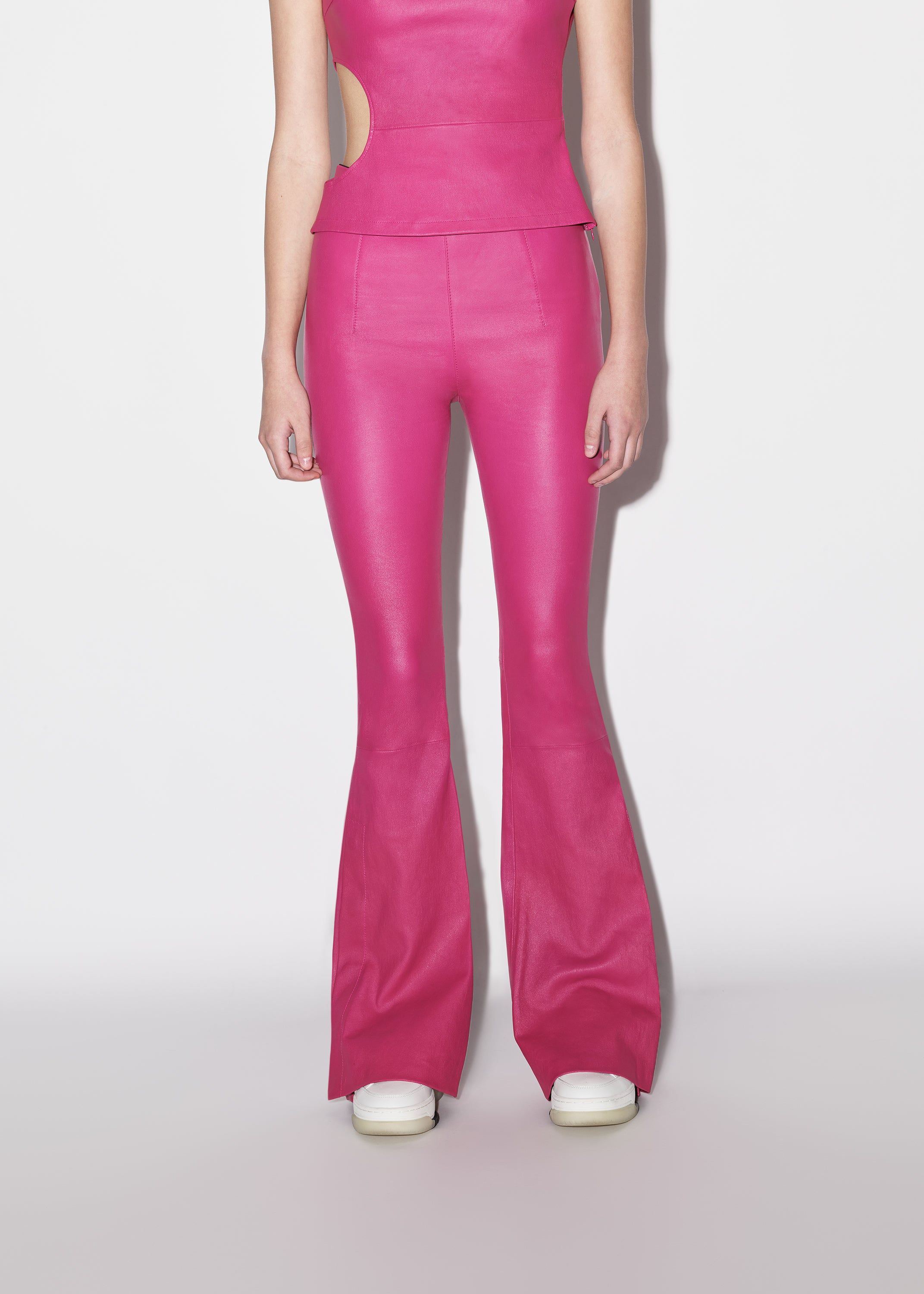 WOMEN - FLARE LEGGING - FUCHSIA sold by AMIRI product image thumbnail 3