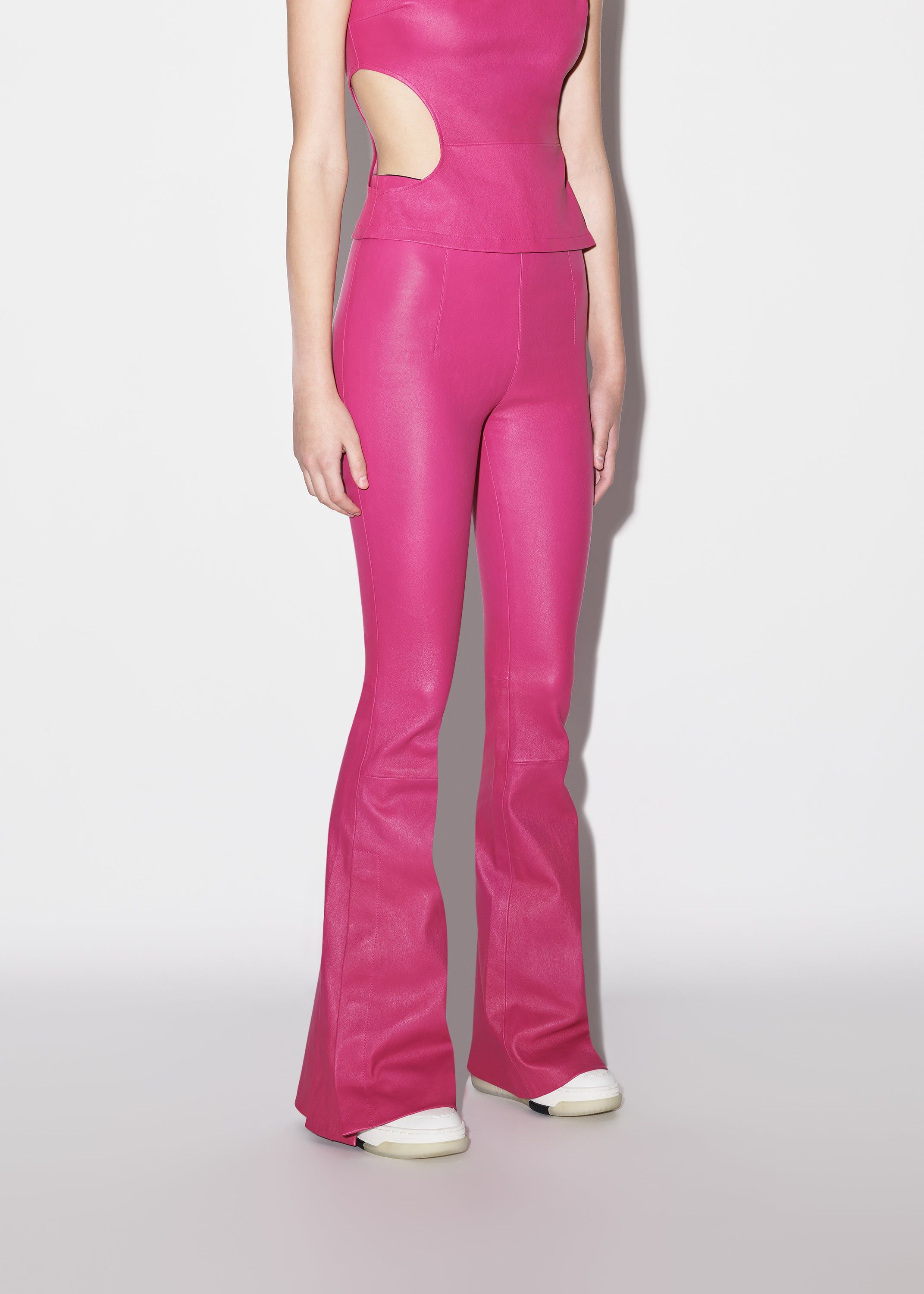 WOMEN - FLARE LEGGING - FUCHSIA sold by AMIRI product image thumbnail 4