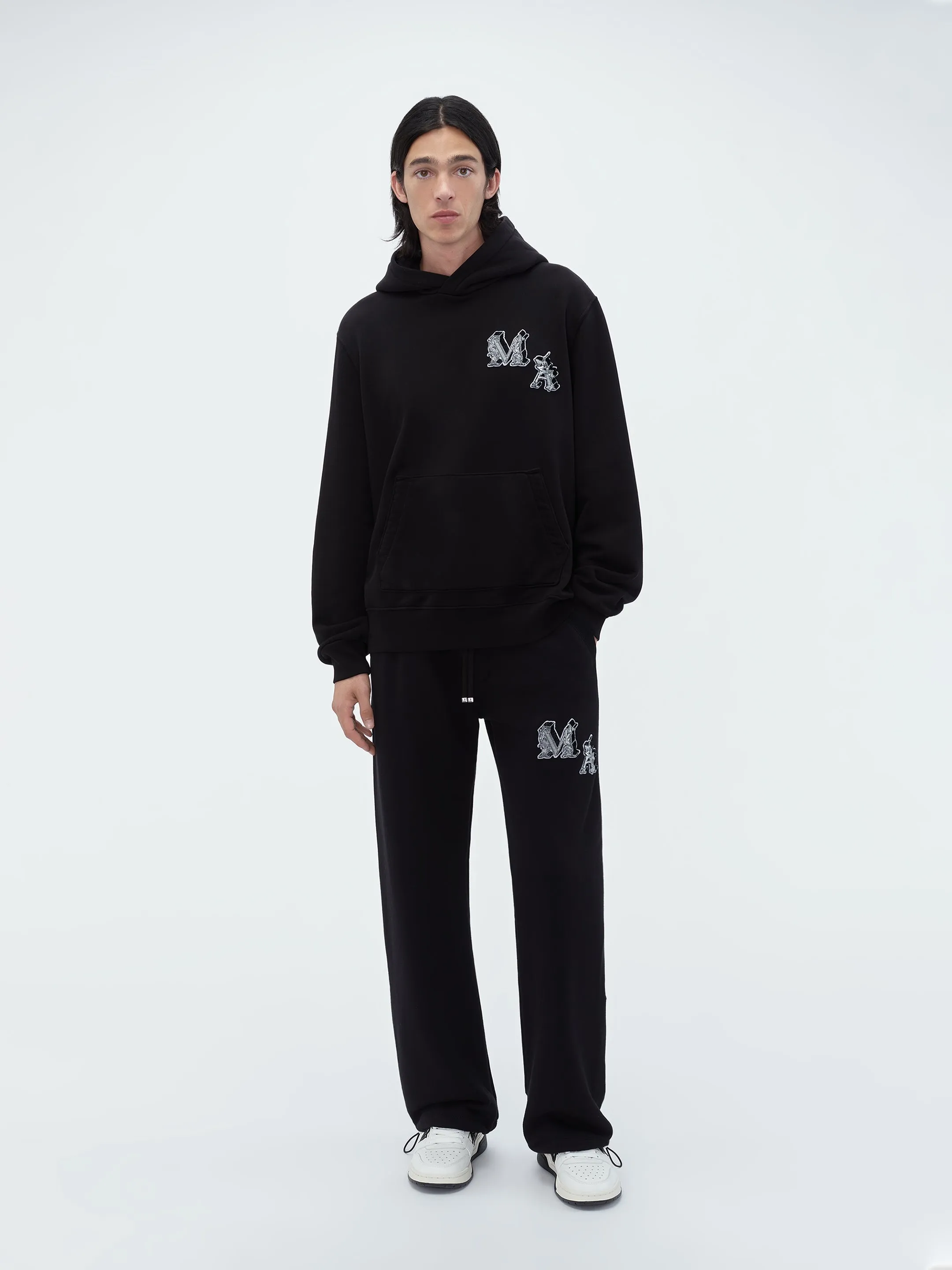AMIRI ANGEL HOODIE - Black | Parallel