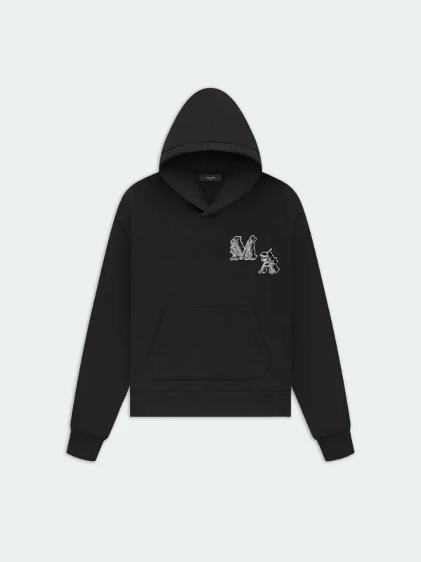 AMIRI ANGEL HOODIE - Black sold by AMIRI