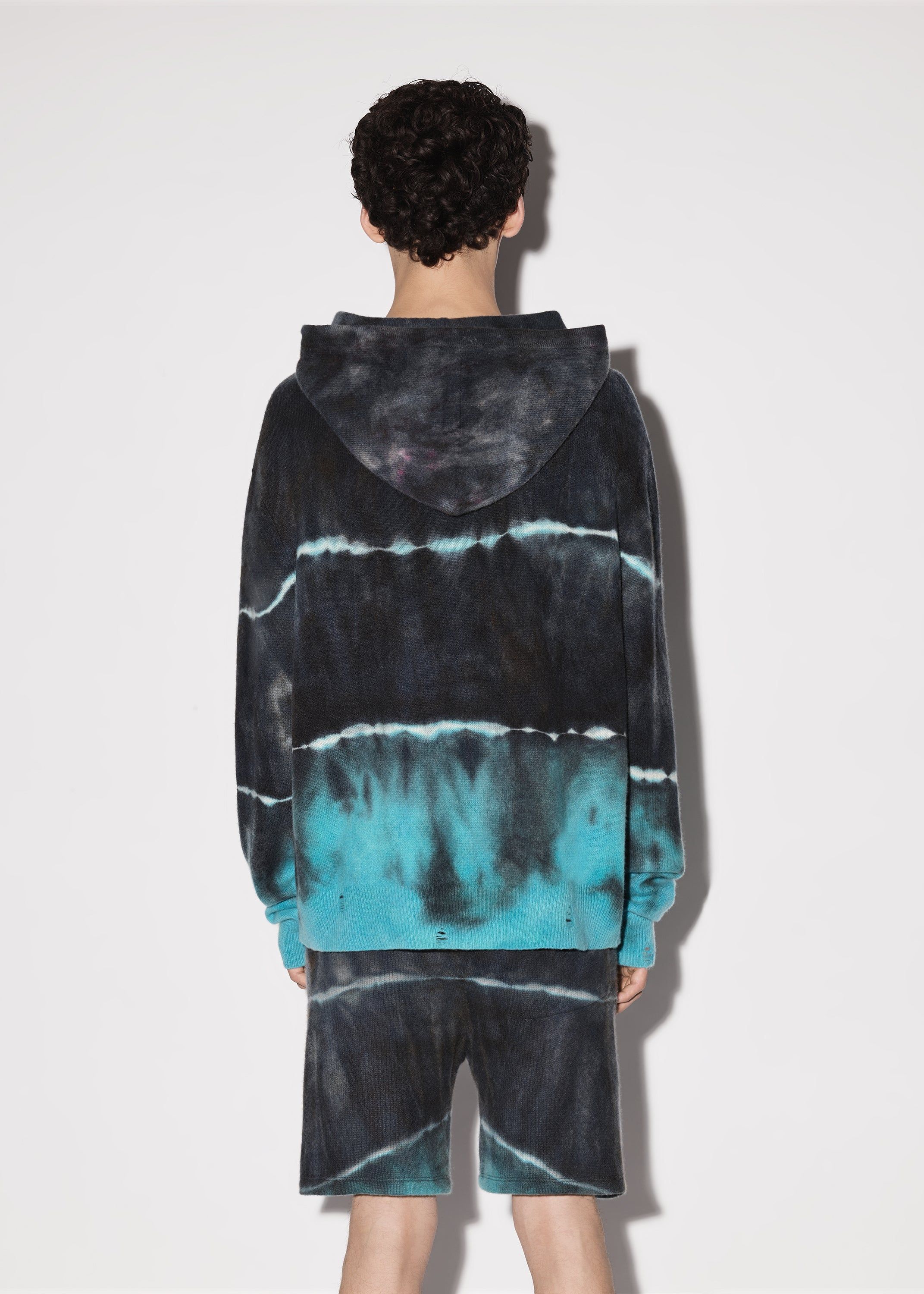 TIE DYE HOODIE - BLUE sold by AMIRI product image thumbnail 4