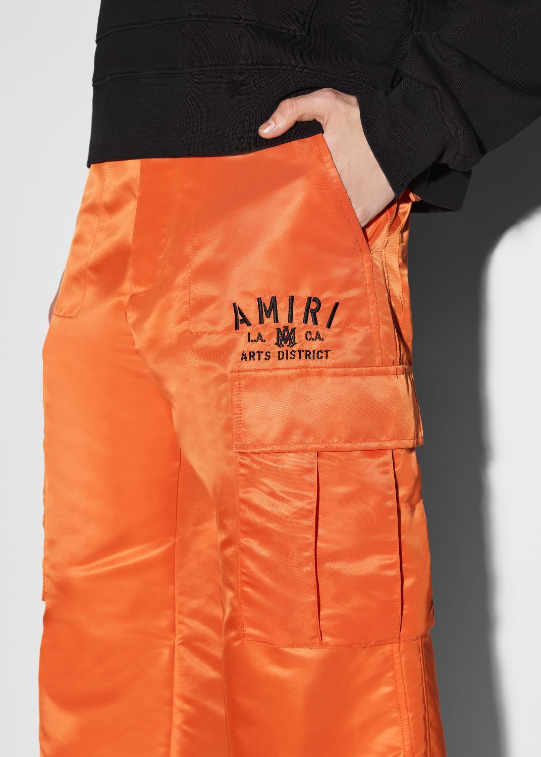 PARACHUTE PANTS - ORANGE sold by AMIRI product image thumbnail 5