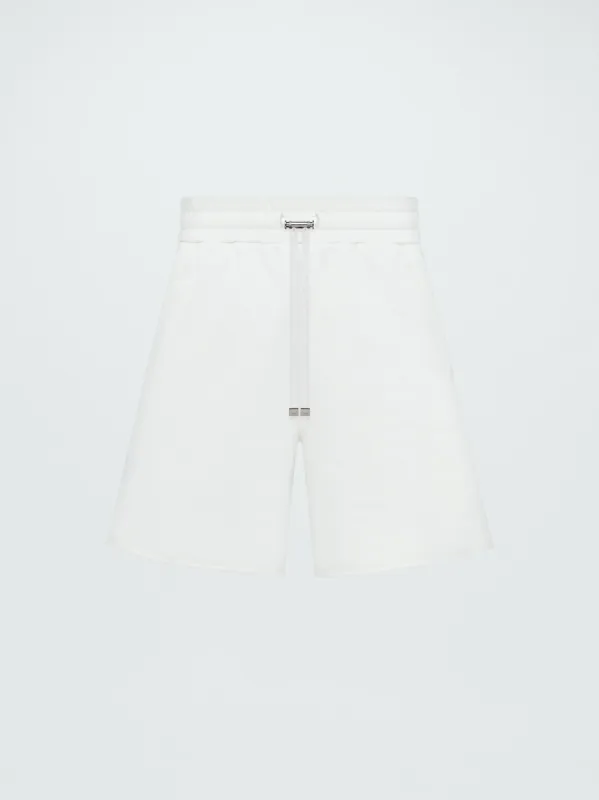 WOMEN - TONAL MA SWEATSHORT - ALABASTER sold by AMIRI