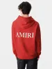 MA CORE LOGO HOODIE - Red sold by AMIRI