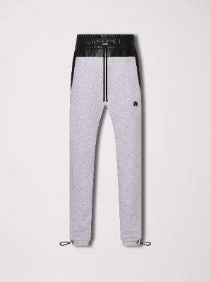 WOMEN - HYBRID BAGGY SWEATPANTS - HEATHER GREY sold by AMIRI