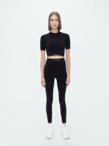 WOMEN - SEAMLESS LEGGINGS - BLACK sold by AMIRI