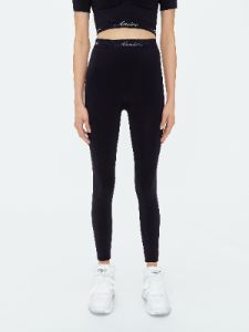 WOMEN - SEAMLESS LEGGINGS - BLACK sold by AMIRI