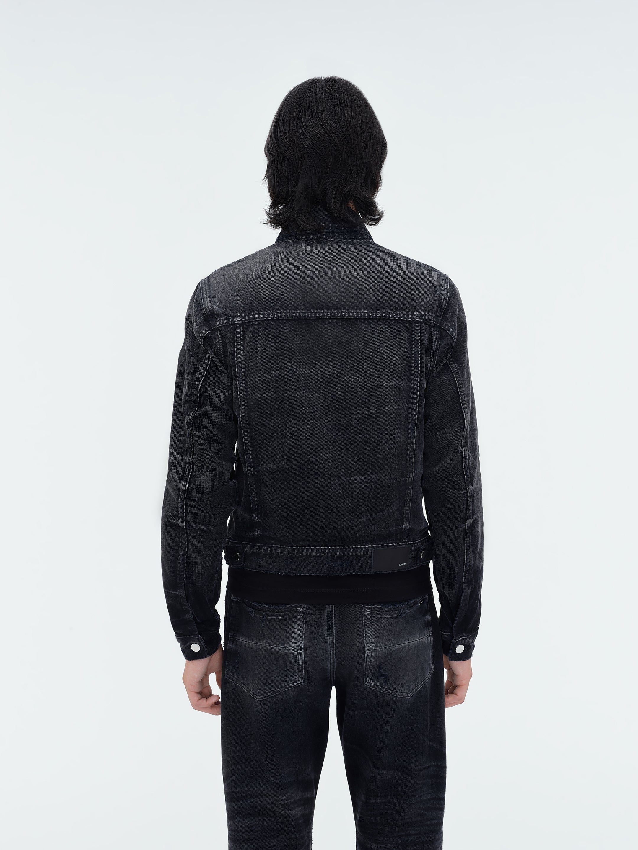 MA TRUCKER JACKET - Faded Black sold by AMIRI product image thumbnail 4