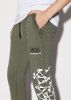 AMIRI BONES SWEATPANTS - OLIVE / WHITE sold by AMIRI