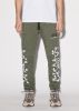 AMIRI BONES SWEATPANTS - OLIVE / WHITE sold by AMIRI