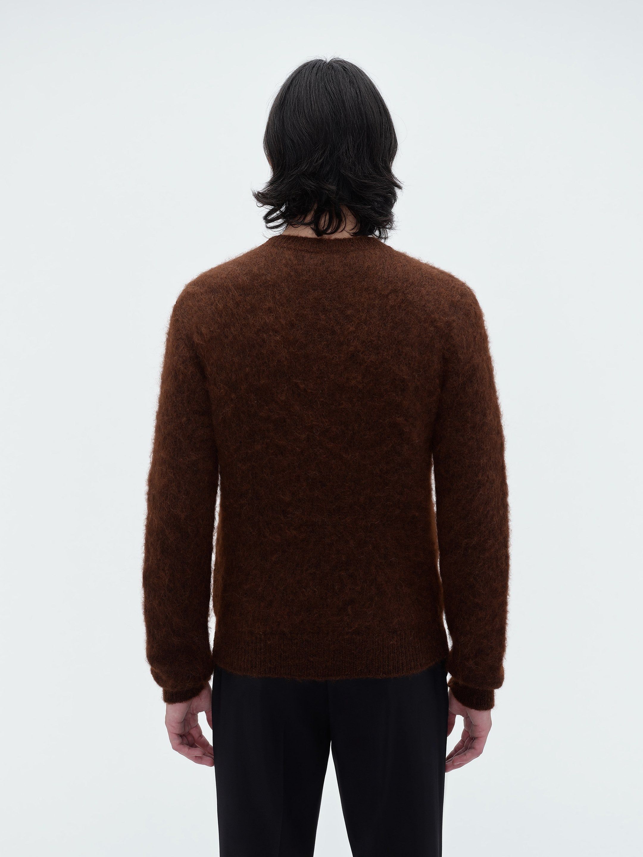TURN TABLE CREW - BROWN sold by AMIRI product image thumbnail 4