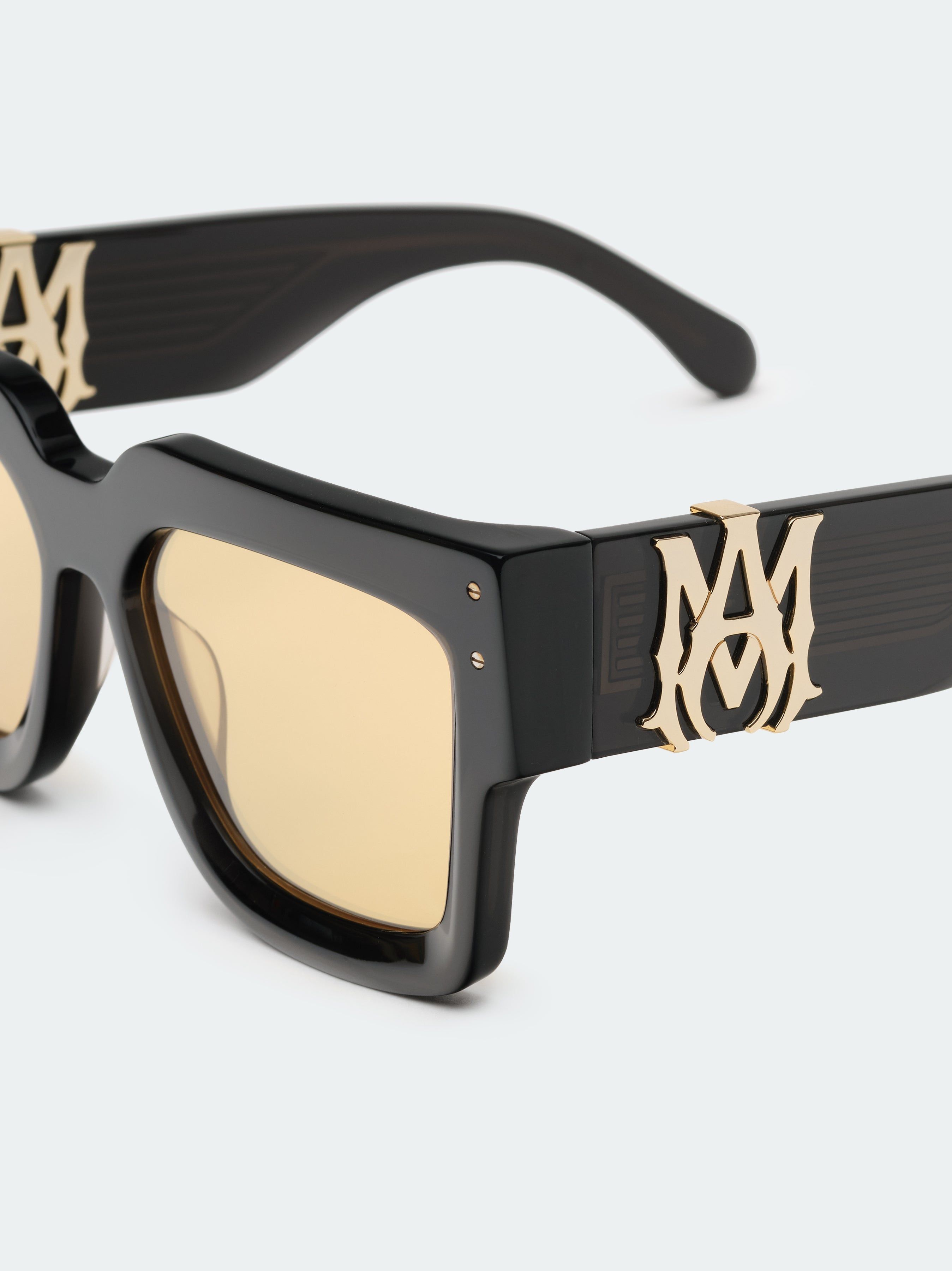 JUMBO MA SUNGLASSES - Black Yellow sold by AMIRI product image thumbnail 4
