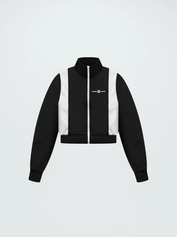WOMEN - MA CROPPED TRACK JACKET - BLACK sold by AMIRI