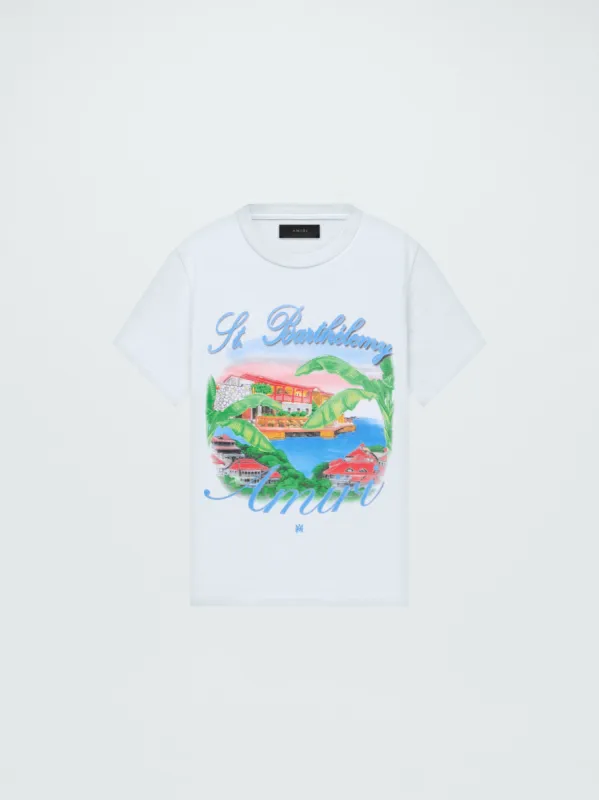 WOMEN - EDEN ROCK TEE - WHITE made by AMIRI