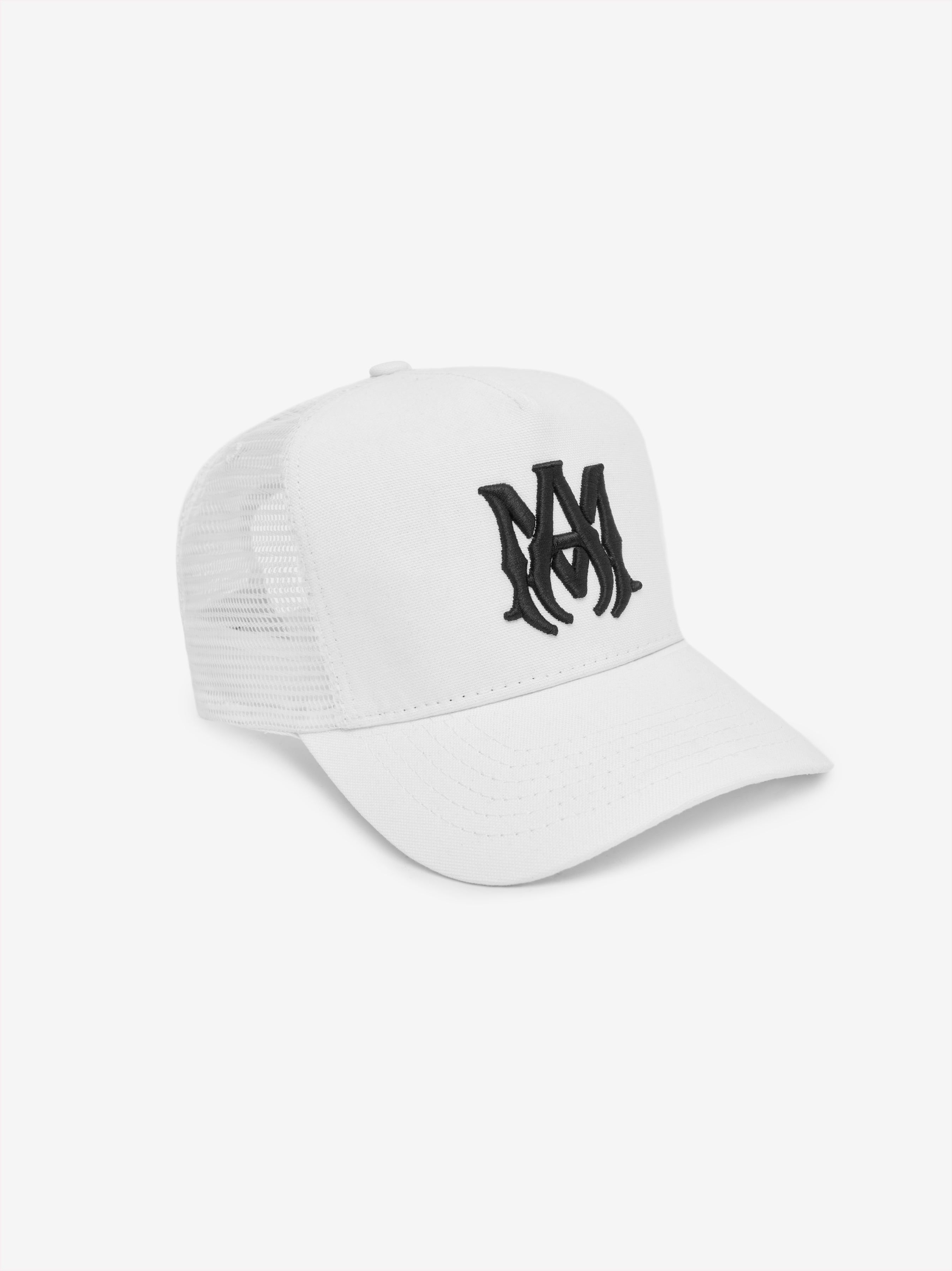 M.A. LOGO TRUCKER HAT - WHITE / BLACK sold by AMIRI product image thumbnail 2