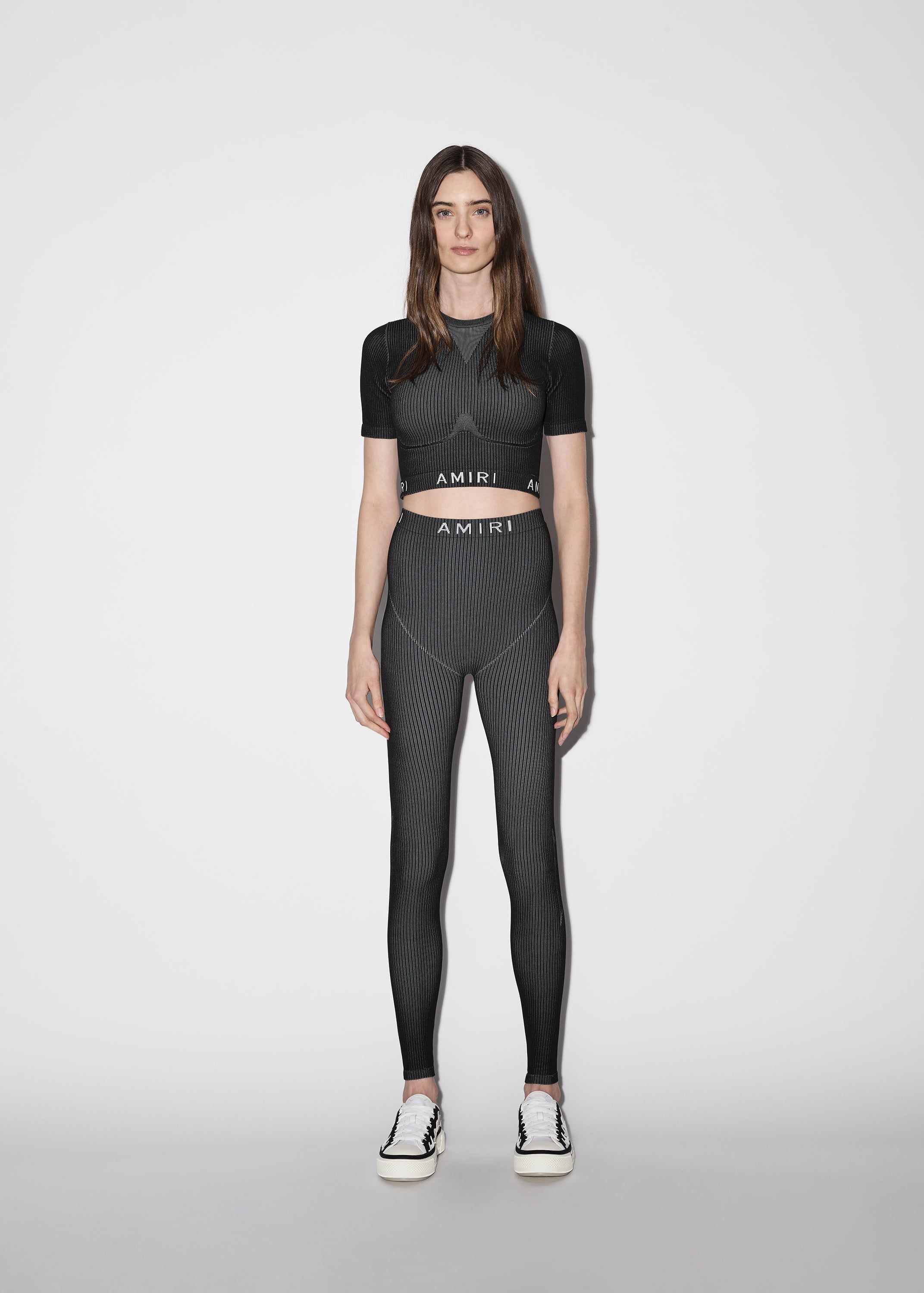 WOMEN - SEAMLESS KNIT PANTS - BLACK sold by AMIRI product image thumbnail 2