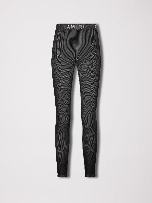 WOMEN - SEAMLESS KNIT PANTS - BLACK sold by AMIRI