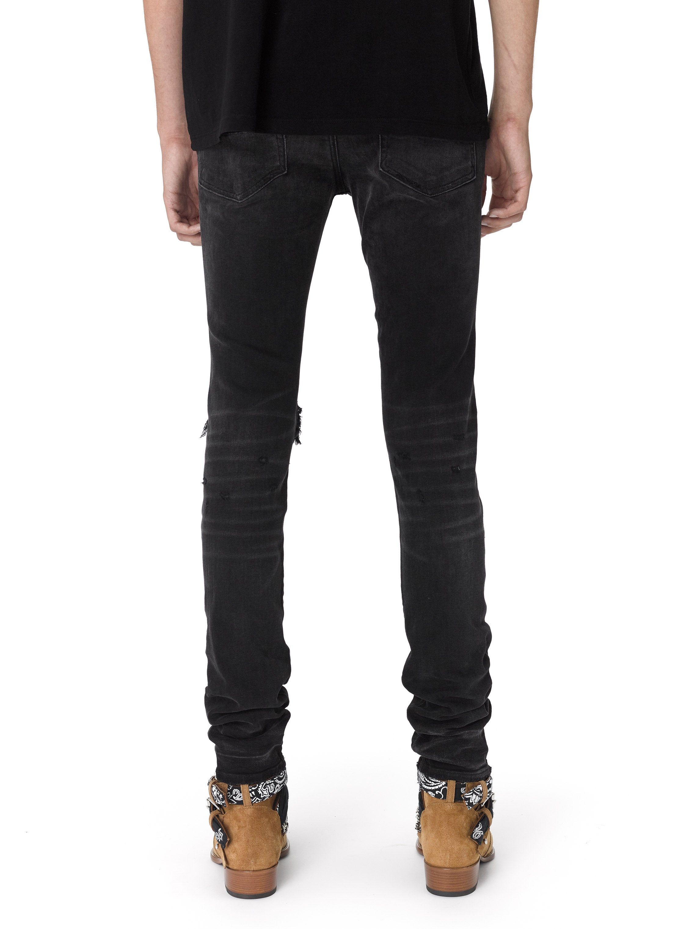 Broken Jean Aged Black sold by AMIRI product image thumbnail 4