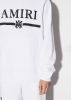 AMIRI M.A. BAR EMBROIDERY HOODIE - WHITE sold by AMIRI