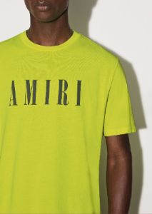 CORE LOGO TEE - LIME sold by AMIRI
