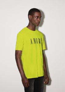 CORE LOGO TEE - LIME sold by AMIRI