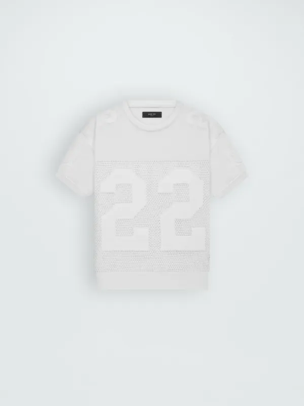 AMIRI MESH TEE - WHITE sold by AMIRI