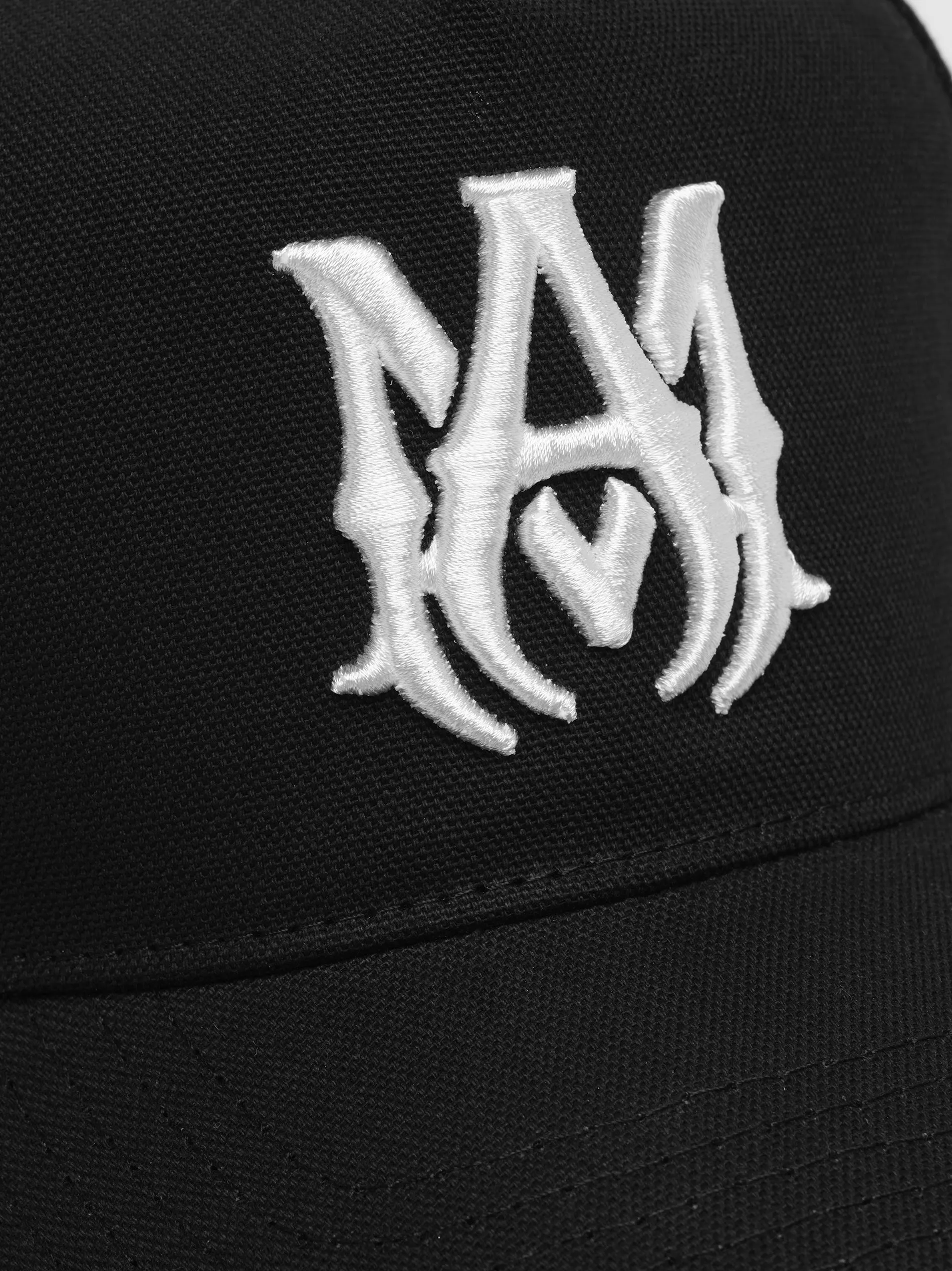 FULL CANVAS MA HAT - Black sold by AMIRI product image thumbnail 4