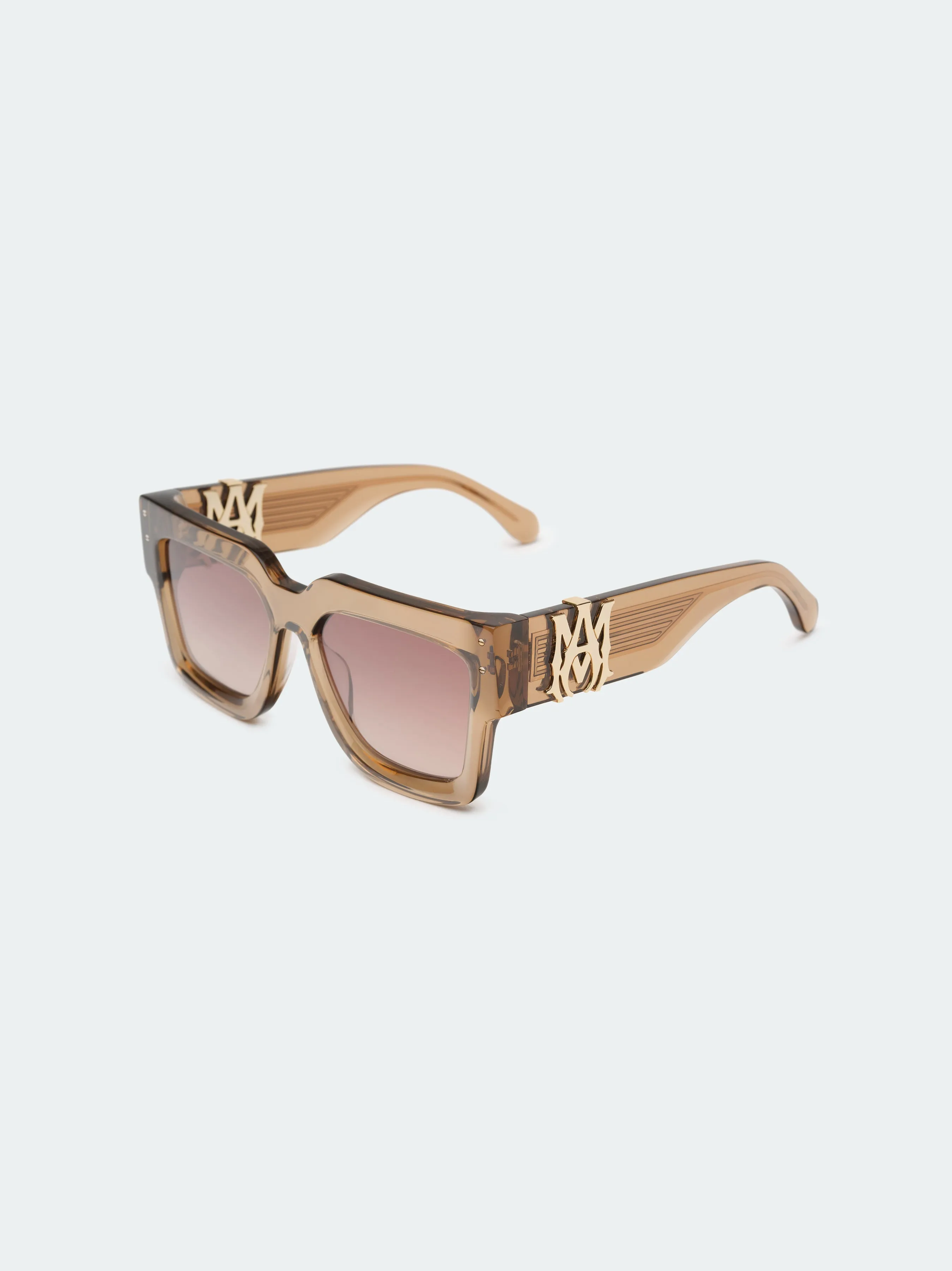 JUMBO MA SUNGLASSES - Brown sold by AMIRI