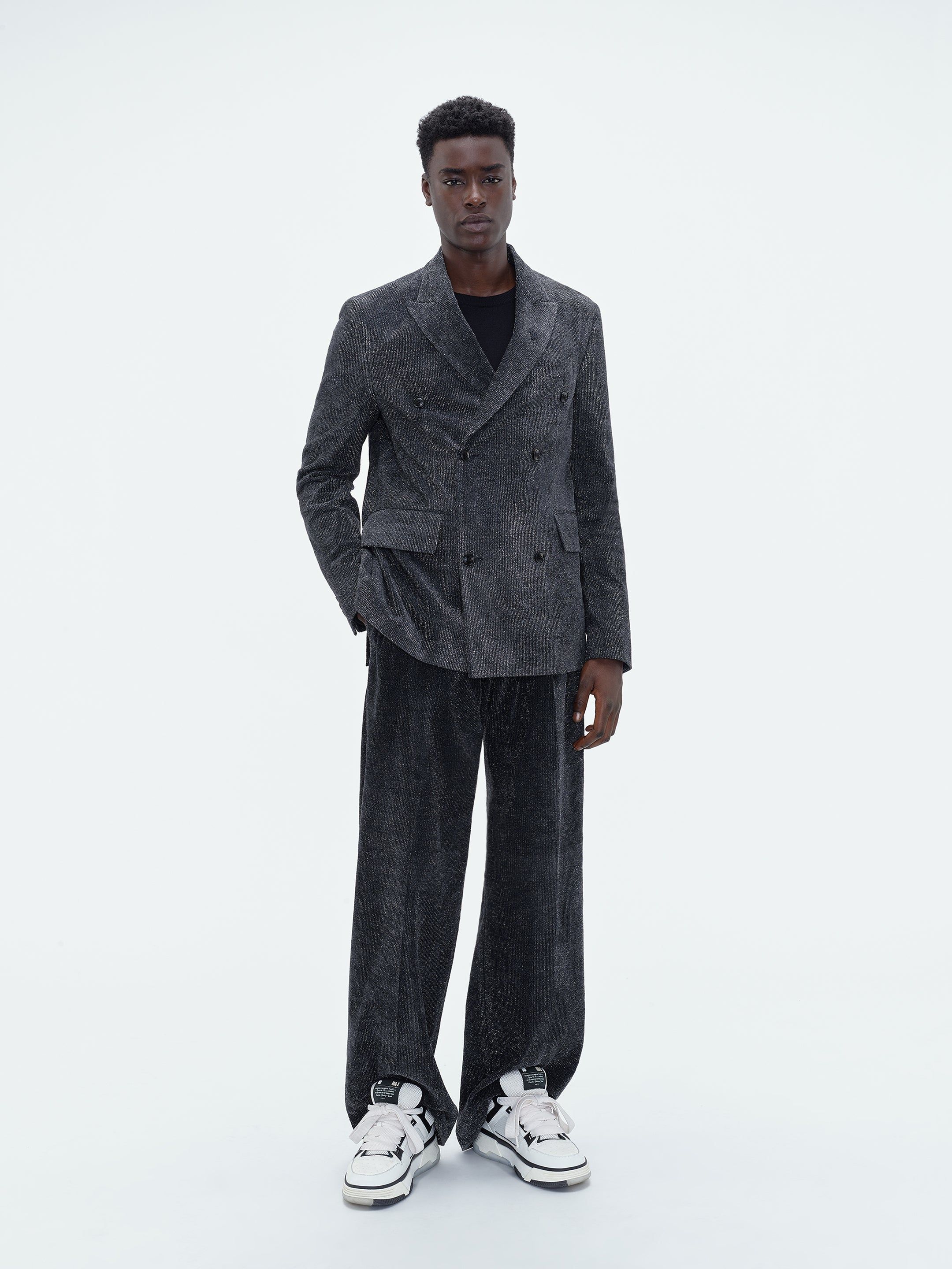 DB SHIMMER BLAZER - Dark Grey sold by AMIRI product image thumbnail 2