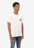 PAISLEY STAR TEE - WHITE / RED sold by AMIRI