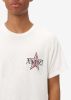 PAISLEY STAR TEE - WHITE / RED sold by AMIRI