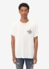 PAISLEY STAR TEE - WHITE / RED sold by AMIRI