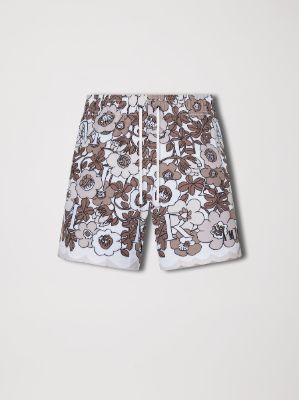 FLOWER AMIRI  SWIM TRUNK - SHITAKE sold by AMIRI