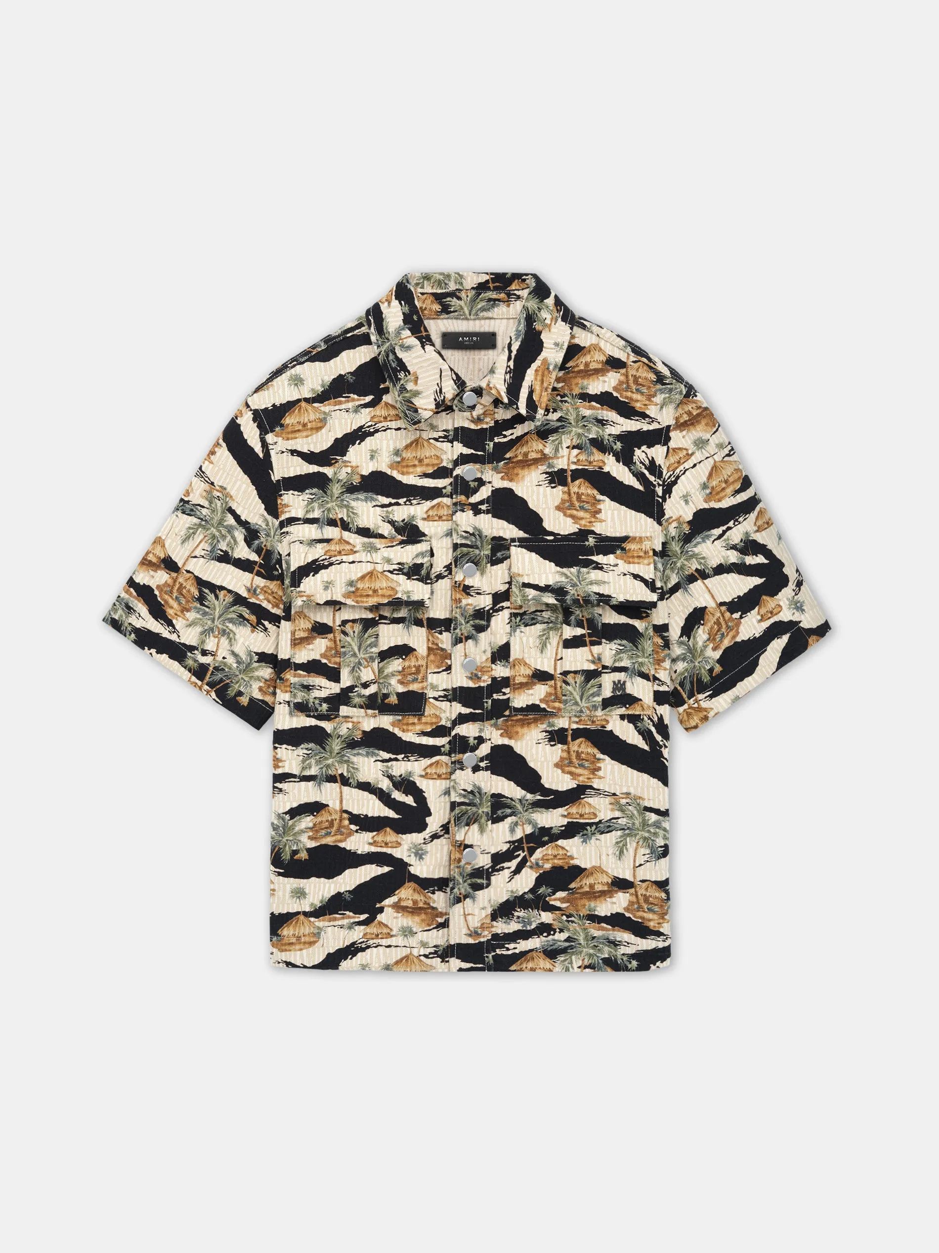 AMIRI REPEAT PALM CAMP SHIRT - Mojave Desert sold by AMIRI product image thumbnail 5